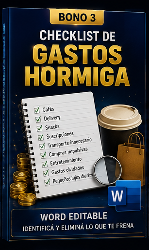 Bono 3 - Checklist de Gastos Hormiga