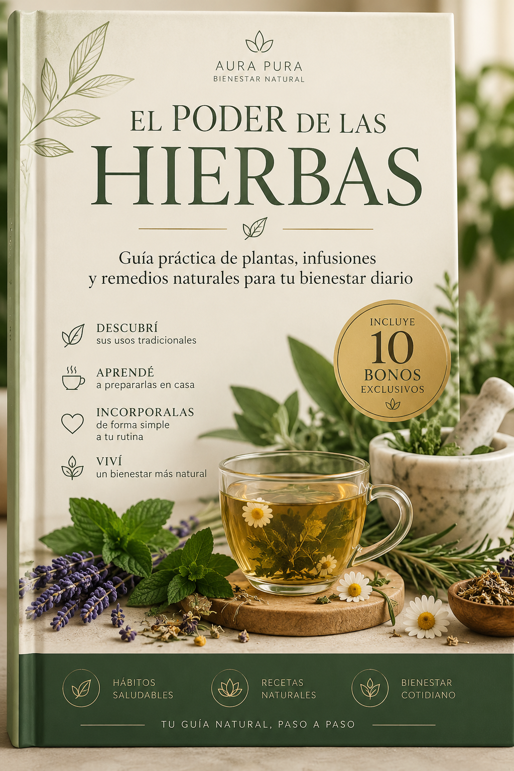 El Poder de las Hierbas - Tapa del libro